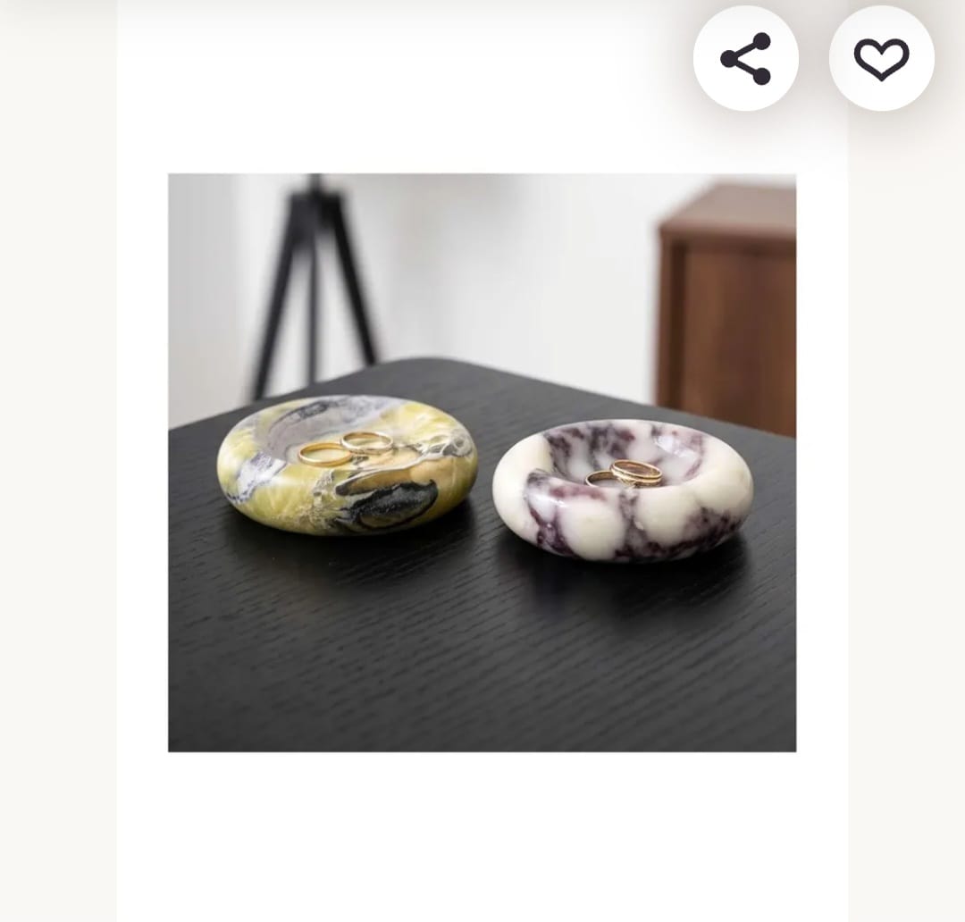 Marble Ring Dishes